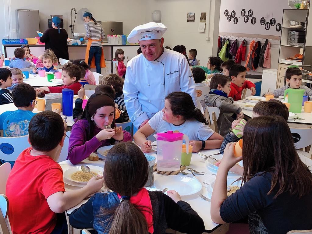 La acción «El equipo de cocina nos visita» ya en marcha!