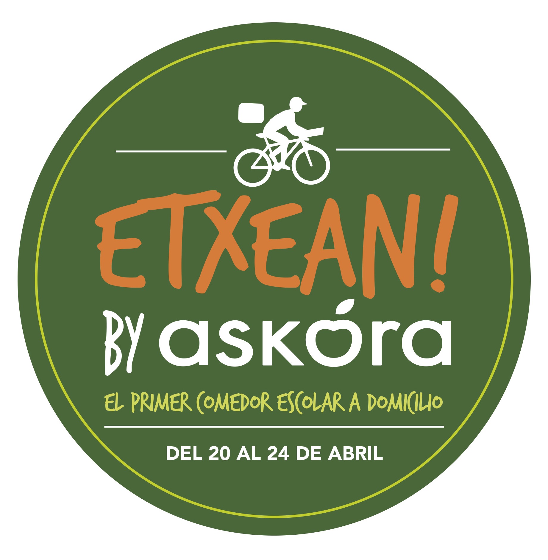 ASKORA lanza su proyecto “ETXEAN BY ASKORA”, el  primer comedor escolar a domicilio.